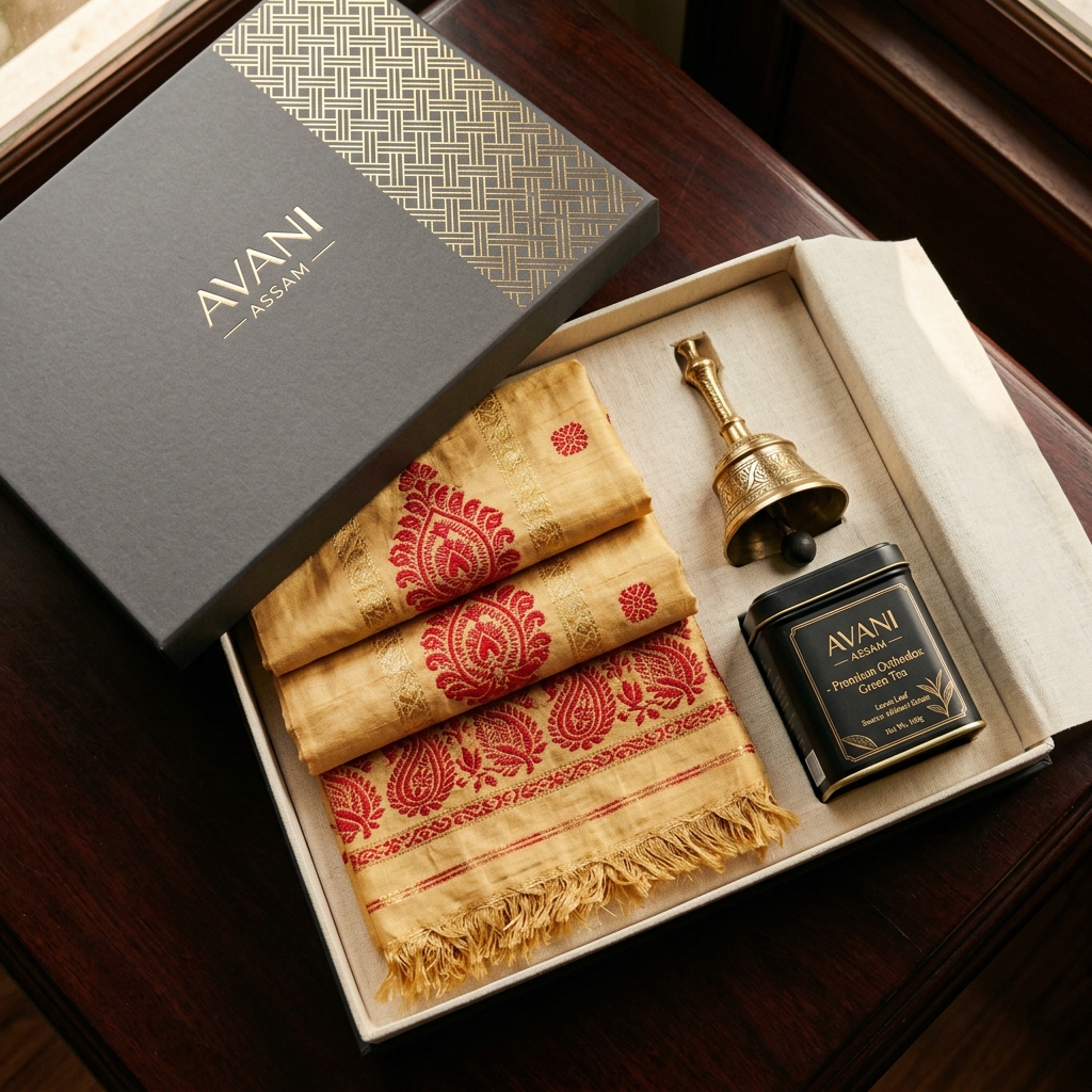 Assam Silk Gifting Detail
