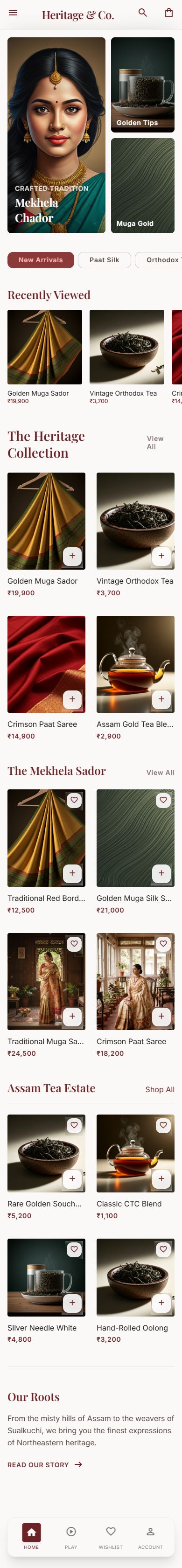 Tholuwa New Homepage UI Mockup